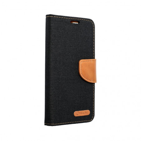 XIAOMI Redmi Note 12s Book Handytaschen CANVAS Book Schwarz 