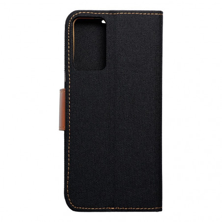 XIAOMI Redmi Note 12s Book Handytaschen CANVAS Book Schwarz 