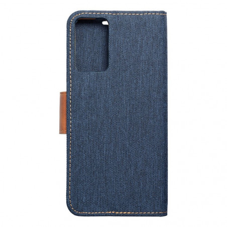 XIAOMI Redmi Note 12s Book Handytaschen CANVAS Book Navy blau