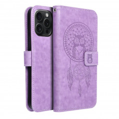 Apple iPhone 15 Pro Max Book Handytaschen MEZZO Book Traumfänger  Lila (Purple)