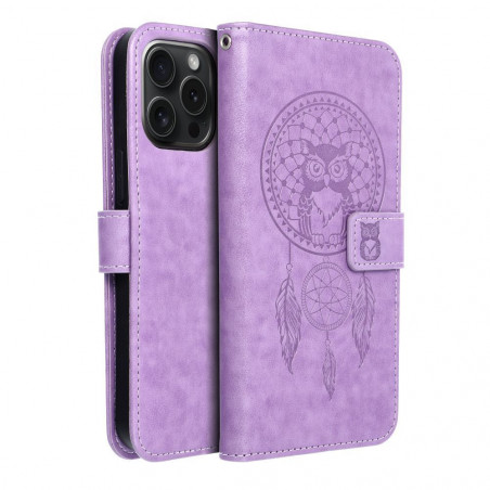 Apple iPhone 15 Pro Max Book Handytaschen MEZZO Book Traumfänger  Lila (Purple) 