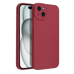 Apple iPhone 15 Plus Hülle Roar Luna Monochromatische, Stilvoll, Ein ästhetisches Accessoire  Rot 