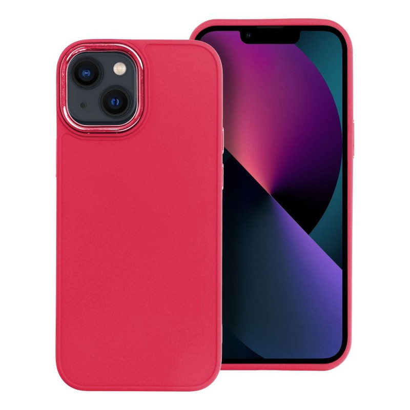 Apple iPhone 13 mini Hülle FRAME Elegant  Magenta 