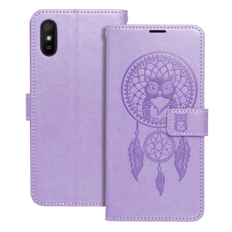 XIAOMI Redmi 9A Book Handytaschen MEZZO Book Traumfänger  Lila (Purple) 