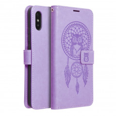 XIAOMI Redmi 9C NFC Book Handytaschen MEZZO Book Traumfänger  Lila (Purple) 