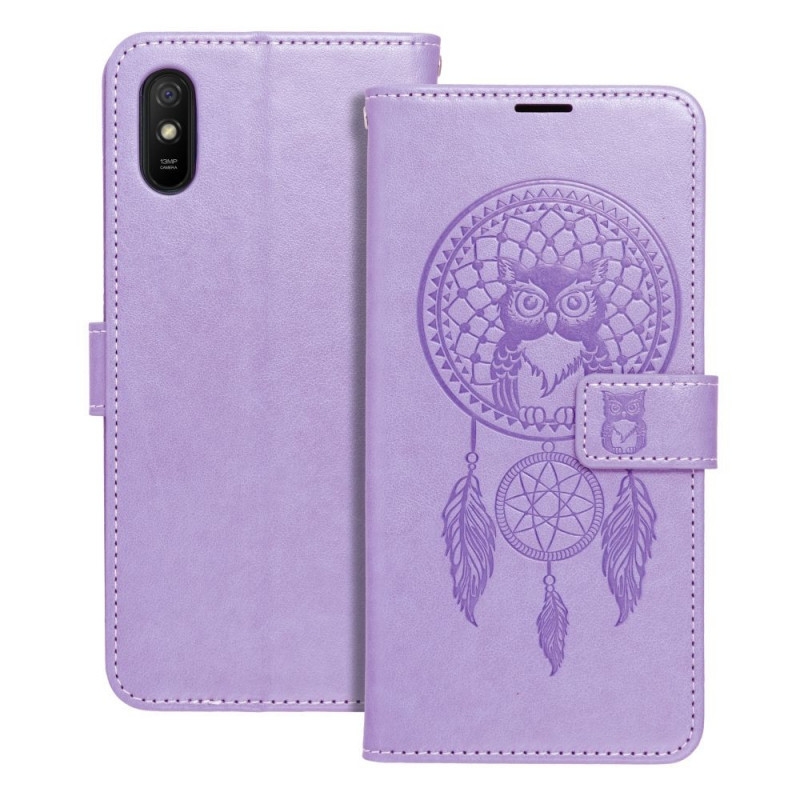 XIAOMI Redmi 9I Book Handytaschen MEZZO Book Traumfänger  Lila (Purple) 