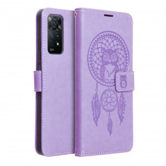 XIAOMI Redmi Note 11 Pro Book Handytaschen MEZZO Book Traumfänger  Lila (Purple) 