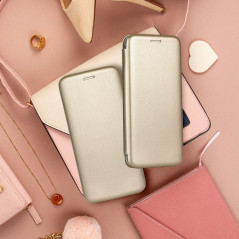 XIAOMI Redmi 10A Book Handytaschen Book Elegance Elegant  Gold 