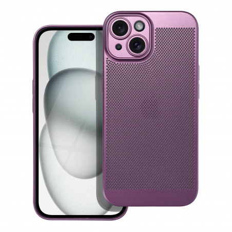 Apple iPhone 15 Hülle Breezy Lila (Purple) 