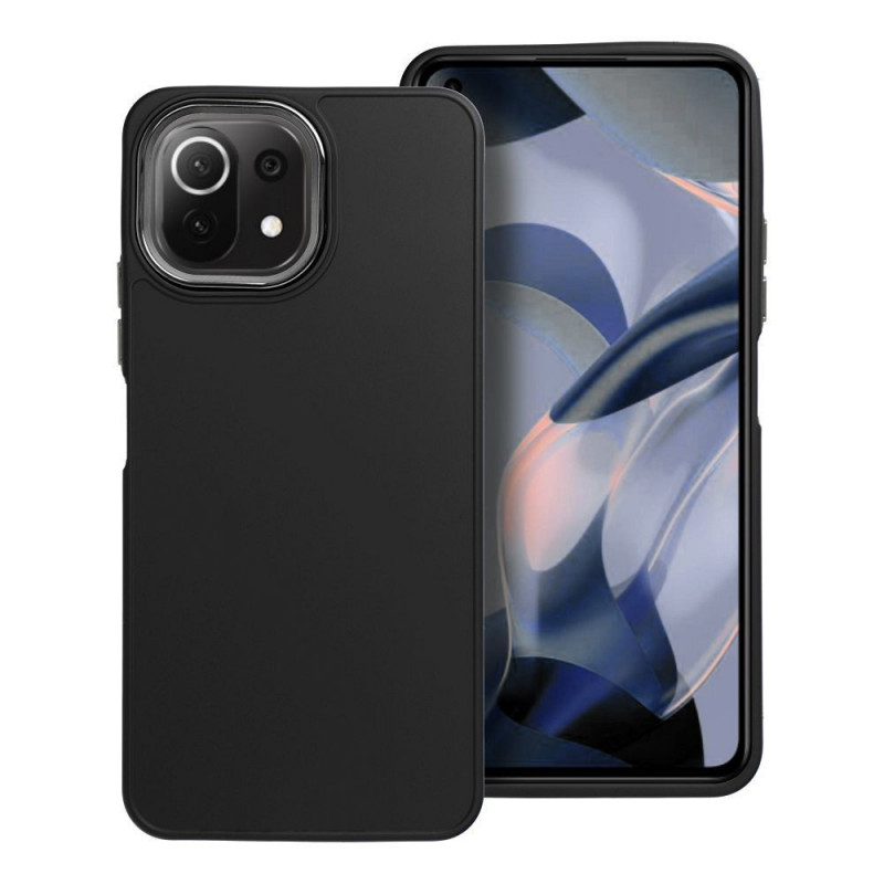 XIAOMI Mi 11 Lite 5G Hülle FRAME Elegant  Schwarz 