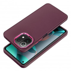 XIAOMI Mi 11 Lite Hülle FRAME Elegant  Lila (Purple) 