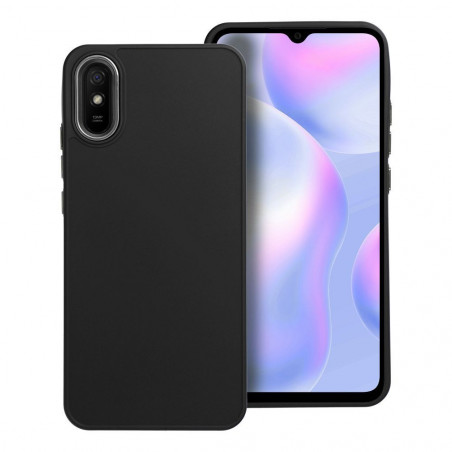 XIAOMI Redmi 9A Hülle FRAME Elegant  Schwarz 