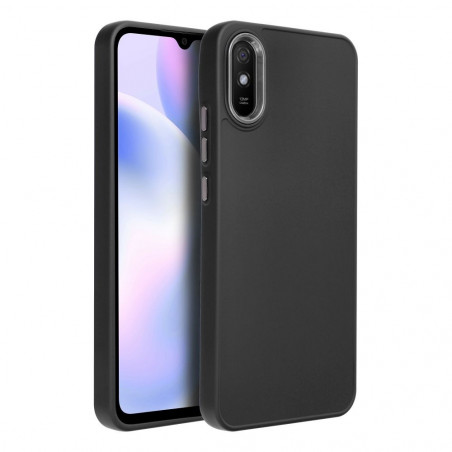 XIAOMI Redmi 9AT Hülle FRAME Elegant  Schwarz 