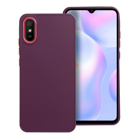 XIAOMI Redmi 9A Hülle FRAME Elegant  Lila (Purple) 