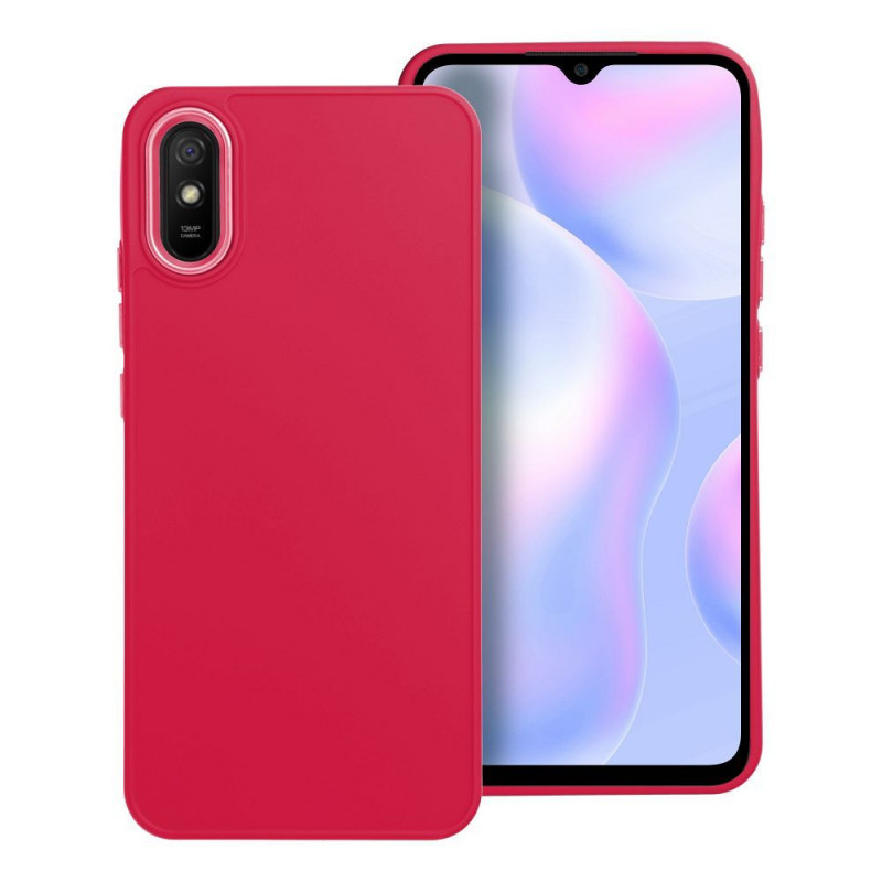 XIAOMI Redmi 9A Hülle FRAME Elegant  Magenta 