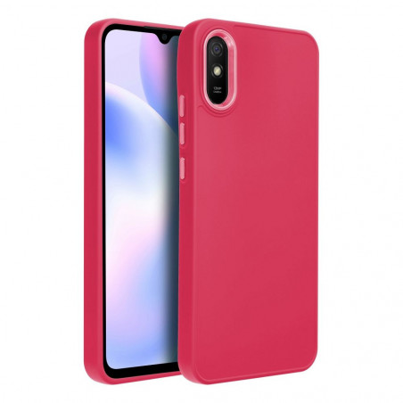 XIAOMI Redmi 9A Hülle FRAME Elegant  Magenta 