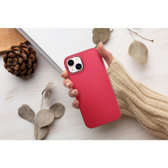 XIAOMI Redmi 9AT Hülle FRAME Elegant  Magenta 