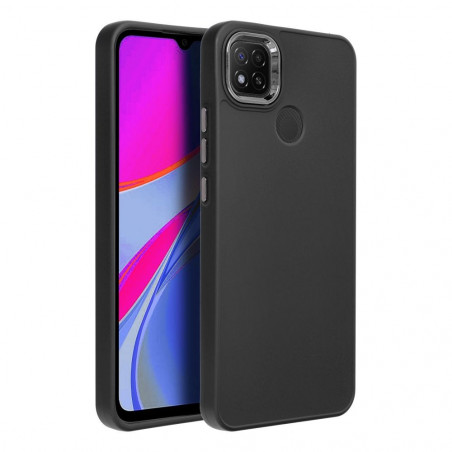 XIAOMI Redmi 9A Hülle FRAME Elegant  Schwarz 