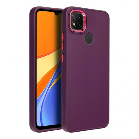 XIAOMI Redmi 9AT Hülle FRAME Elegant  Lila (Purple) 