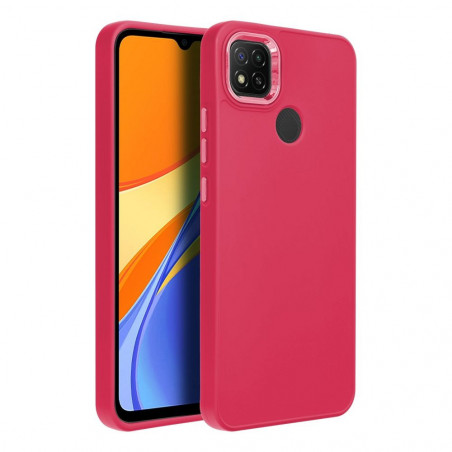 XIAOMI Redmi 9I Hülle FRAME Elegant  Magenta 