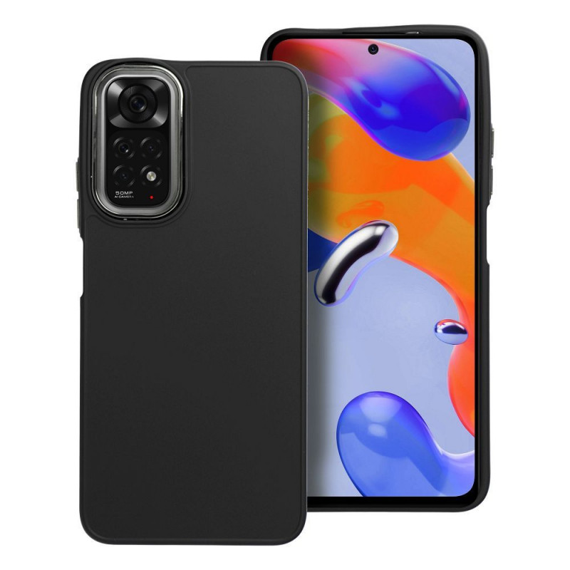 XIAOMI Redmi Note 11 Hülle FRAME Elegant  Schwarz 