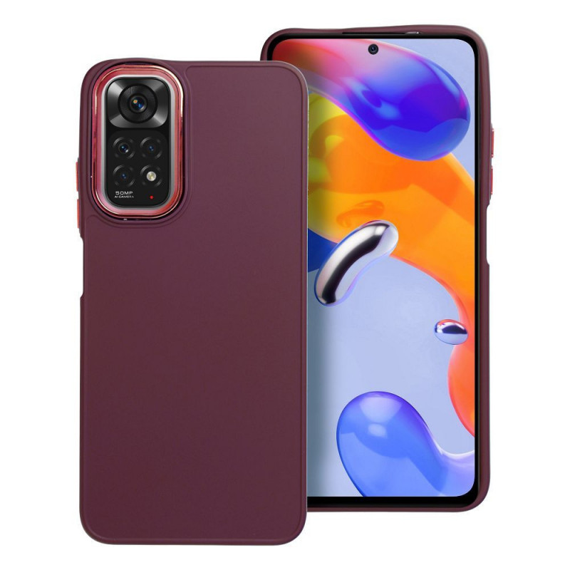 XIAOMI Redmi Note 11 Hülle FRAME Elegant  Lila (Purple) 