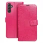 Samsung Galaxy A14 5G Book Handytaschen MEZZO Book Mandala  Magenta 