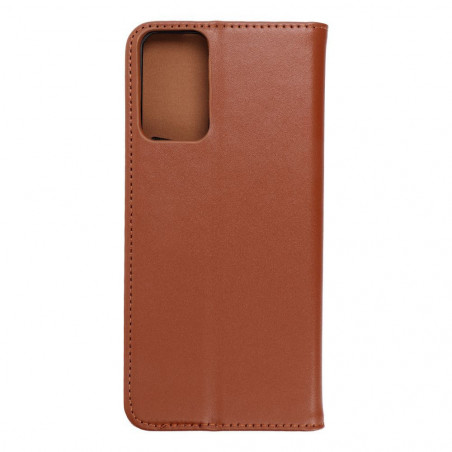 XIAOMI Redmi Note 12s Book Handytaschen Leather case SMART PRO Elegant  Braun 