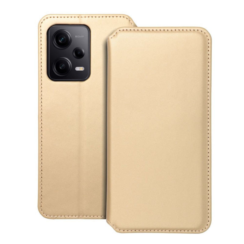 XIAOMI Redmi Note 12 Pro 5G Book Handytaschen Dual Pocket book Gold 