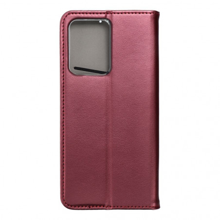 XIAOMI Redmi Note 12 Pro 5G Book Handytaschen Smart Magneto book Burgund 