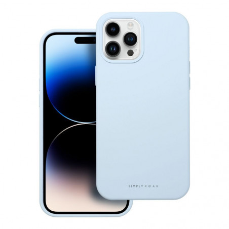 Apple iPhone 12 Pro Max Hülle Roar Cloud-Skin Hellblau 