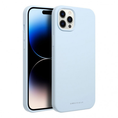 Apple iPhone 12 Pro Max Hülle Roar Cloud-Skin Hellblau