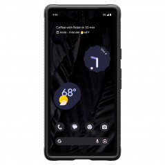 Google Pixel 7a Hülle Spigen Rugged Armor Kohlenstoff-Faser, Elegant  Matt Schwarz 