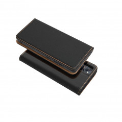 XIAOMI Redmi 12 Book Handytaschen Leather case SMART PRO Elegant  Schwarz 