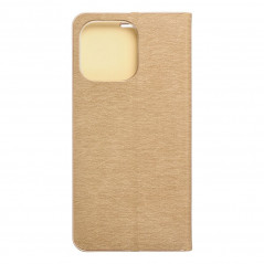 Apple iPhone 15 Pro Max Book Handytaschen LUNA Book Gold Elegant  Gold 