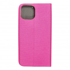 Apple iPhone 15 Book Handytaschen Sensitive Book Hell-Pink