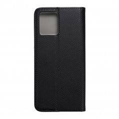 Motorola Moto G72 Book Handytaschen Smart Case Book Schwarz 