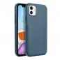 Apple iPhone 11 Hülle Leather Mag Cover Elegant  MagSAFE  Indigoblau 