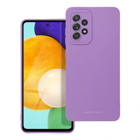 Samsung Galaxy A52 5G Hülle Roar Luna Monochromatische, Stilvoll, Ein ästhetisches Accessoire  Lila (Violet) 