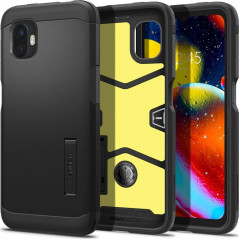 Samsung Galaxy Xcover 6 Pro 5G Hülle Spigen Tough Armor Schwarz 