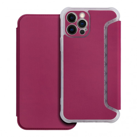 Apple iPhone 12 Pro Book Handytaschen Piano Book Magenta 