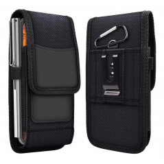 Apple iPhone 11 Universaletui, Flip Handytaschen Vertical Belt Holster OXFORD Schwarz