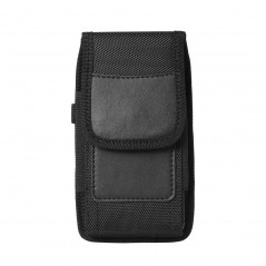 Apple iPhone 11 Universaletui, Flip Handytaschen Vertical Belt Holster OXFORD Schwarz 