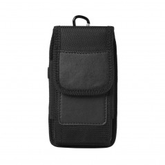 Apple iPhone 11 Universaletui, Flip Handytaschen Vertical Belt Holster OXFORD Schwarz 