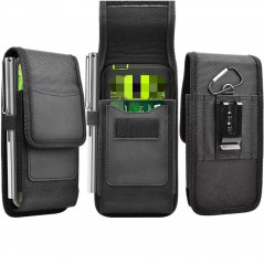 Apple iPhone 11 Universaletui, Flip Handytaschen Vertical Belt Holster OXFORD Schwarz 