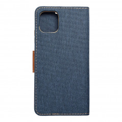 Samsung Galaxy A03 Book Handytaschen CANVAS Book Navy blau