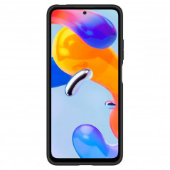 XIAOMI Redmi Note 11 Pro Hülle Spigen Ultra Hybrid Kristallklar  Matt Schwarz 