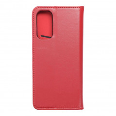 XIAOMI Redmi Note 11 Book Handytaschen Leather case SMART PRO Elegant  Rotwein 