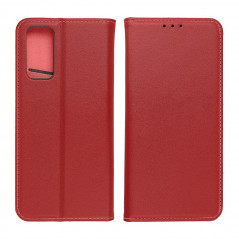 XIAOMI Redmi Note 11 Book Handytaschen Leather case SMART PRO Elegant  Rotwein 