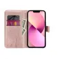 Samsung Galaxy A53 5G Book Handytaschen MEZZO Book Baum  Roségold 